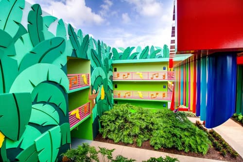 Disney's All Star Music Resort, Exterior View