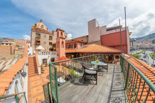 La Casona Hotel Boutique, Terrace