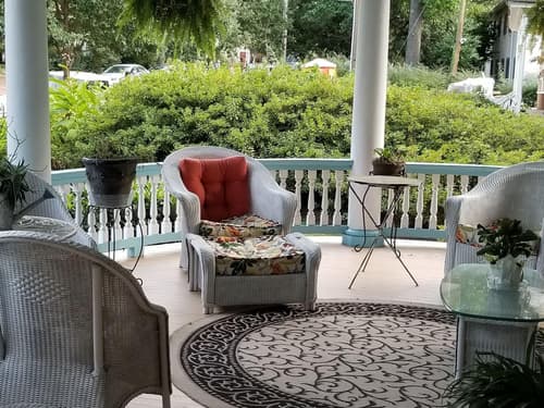 The Peach House, Terrace