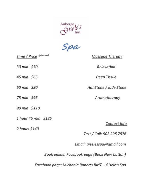 Auberge Gisele's Inn, 