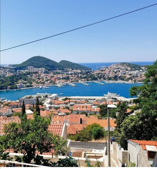 Sea View From The Hill, 