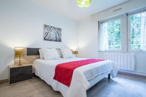 Le Bois Gentil - Grand appartement familial, proche de Genève et du Palexpo, 