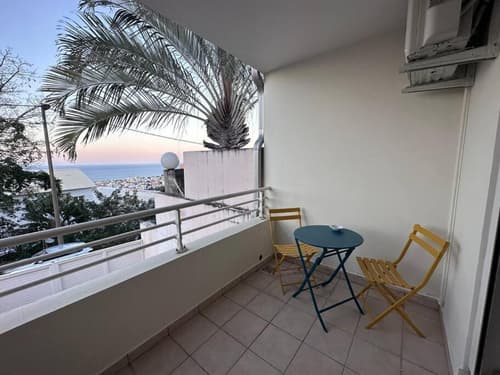 Studio Bellepierre, vue mer, 