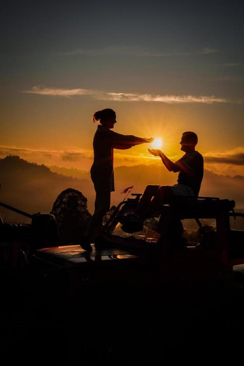 Mount Batur Sunrise & Sunset Jeep Tour in Bali, 