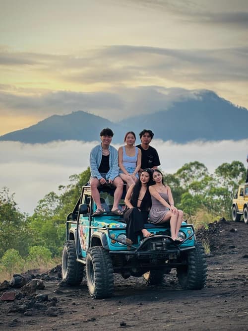 Mount Batur Sunrise & Sunset Jeep Tour in Bali, 