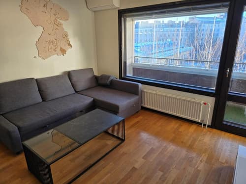 Stylish two-bedroom apartment with balcony & great views, 