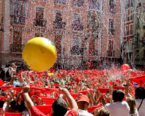San Fermín Bullfight in Spain 8D