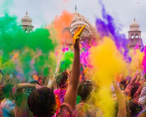 COLORES DE INDIA: FESTIVAL HOLI
