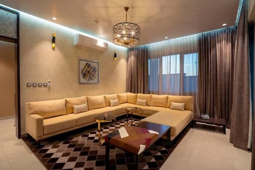 Damask Resort, Living area