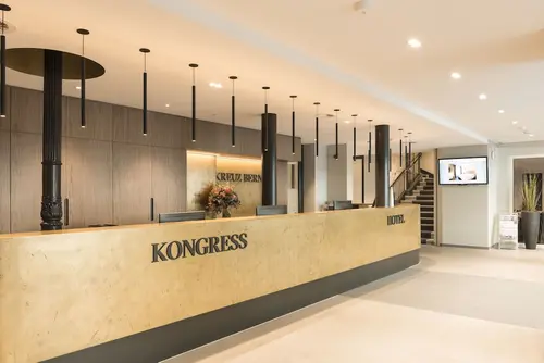Kreuz Bern Modern City Hotel, Check-in/check-out kiosk
