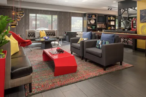 Staypineapple, Hotel FIVE, Downtown Seattle, Lobby sitting area