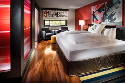 Staypineapple, Hotel FIVE, Downtown Seattle, Room