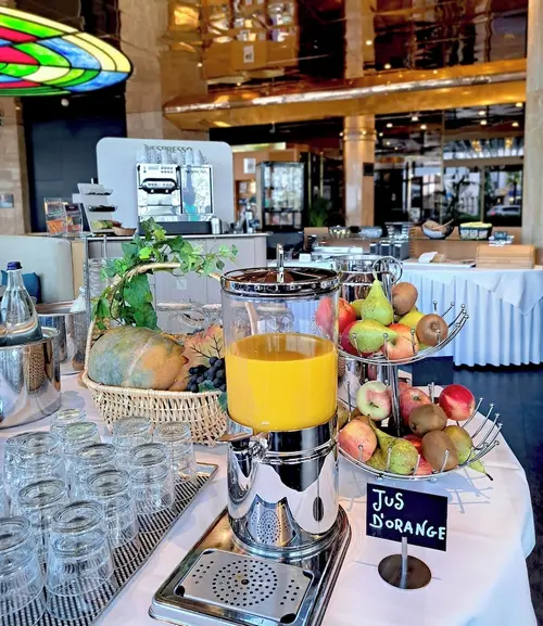 Villa Toscane, Breakfast buffet