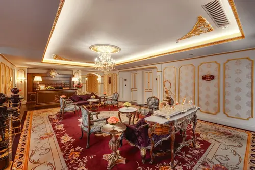 Dalat Palace Heritage Hotel, Lobby sitting area