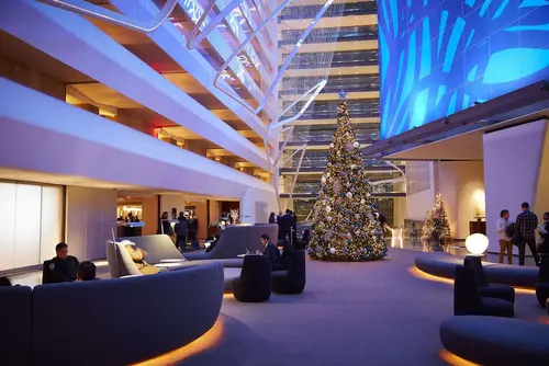 Conrad New York Downtown, Lobby