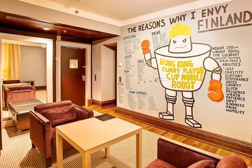 Klaus K Hotel, Lobby