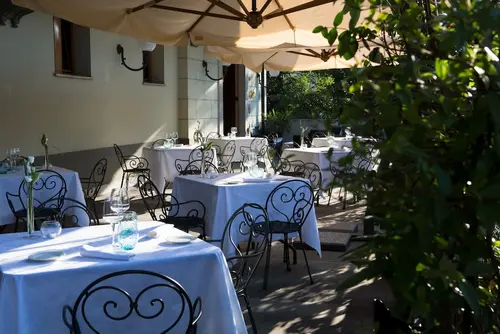 Starhotels Du Parc, Outdoor dining