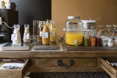 Petit Palace Preciados, Breakfast area