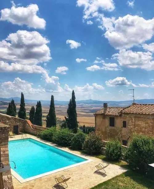 Hotel Relais II Chiostro di Pienza, Rooftop pool