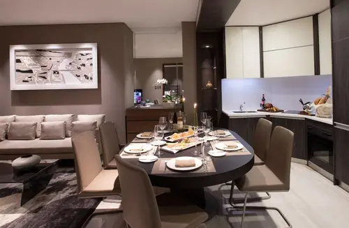 Makati Diamond Residences, In-room dining