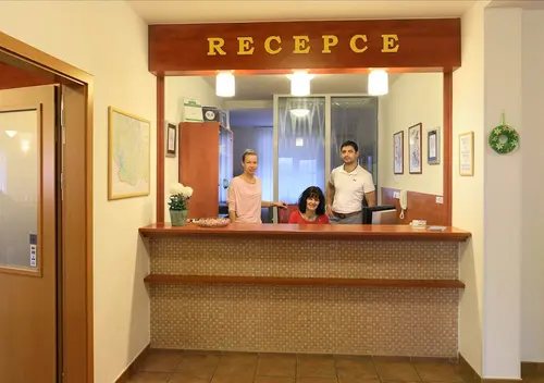 Penzion Krumlov - B&B Hotel, Reception