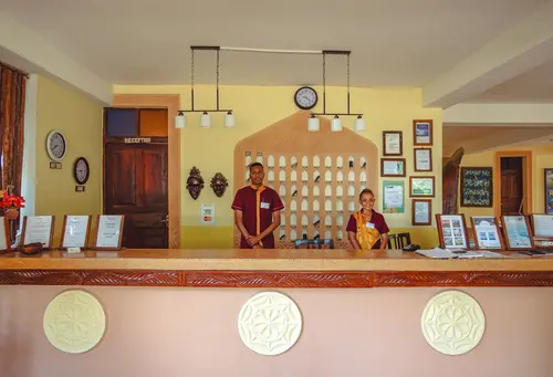 AHG Waridi Beach Resort & Spa, Reception