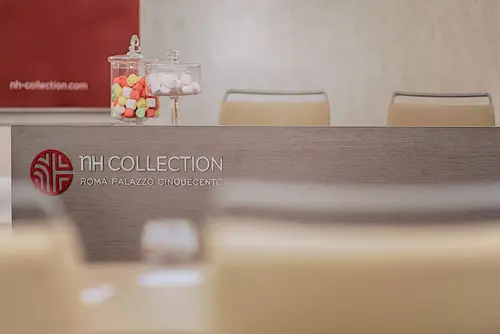 NH Collection Roma Palazzo Cinquecento, Check-in/check-out kiosk