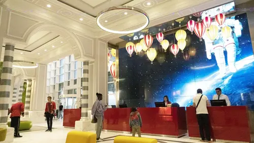 The Land Of Legends Kingdom Hotel, Lobby sitting area