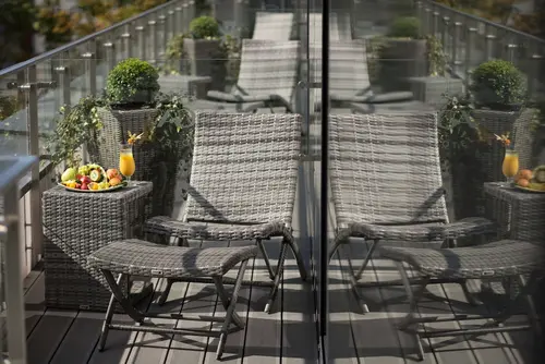 Grand Ascot Hotel, Terrace/patio