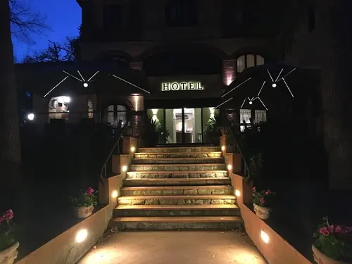 Hotel Villa Ambrosina, Interior entrance