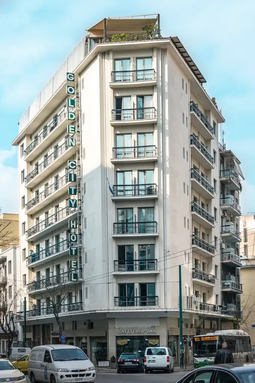 Golden City Hotel, Front of property
