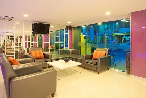 Holidays Home, Lobby sitting area