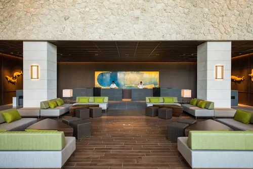 Hyatt Regency Seragaki Island Okinawa, Check-in/check-out kiosk