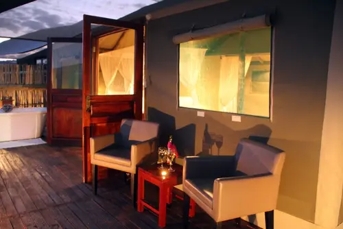 Eagle Tented Lodge & Spa Etosha, Terrace/patio