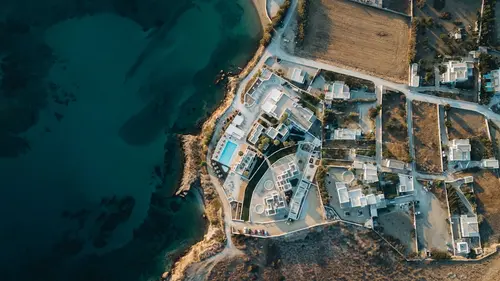 Paros Bay Hotel, Aerial view