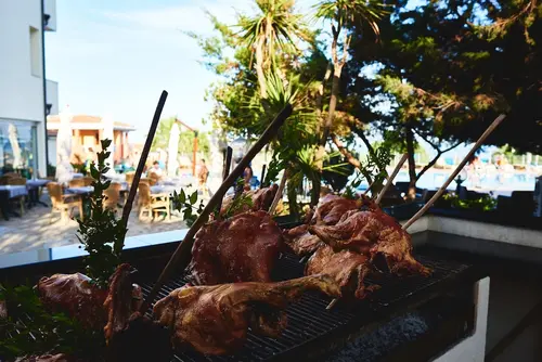 Parco Blu, Dining