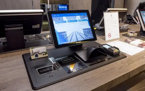 City Suites - Main Station, Check-in/check-out kiosk
