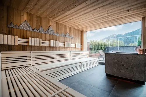 Hotel Gran Ciasa, Sauna