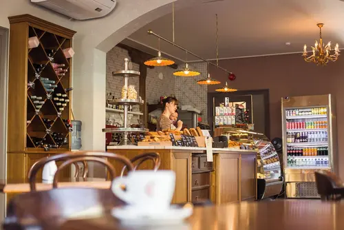 Art Hotel Roma, Dining room