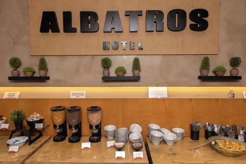 Albatros Hotel, Breakfast area