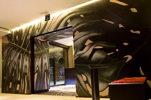 Hotel Barcelona House, Interior entrance