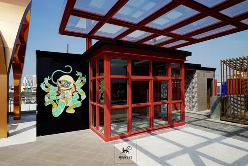 4 Monkeys Hotel, Bar (on property)