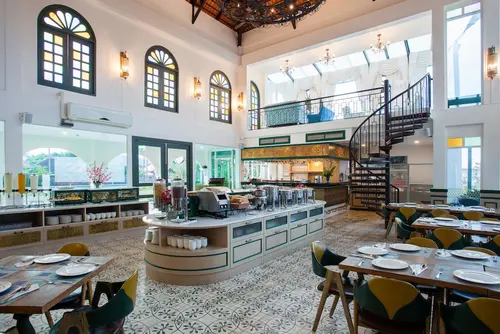 Supicha pool access hotel, Breakfast area