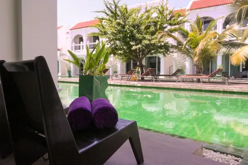 Supicha pool access hotel, View from room