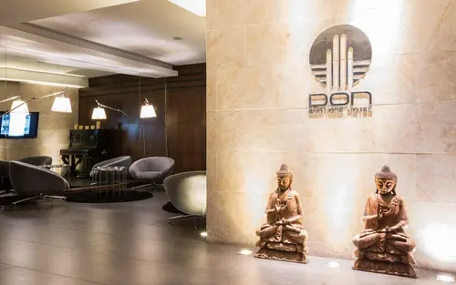 Don Boutique Hotel Montevideo, Interior entrance