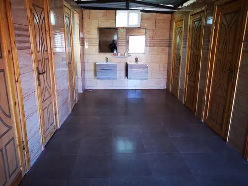 Beyond Wadi Rum Camp, Interior entrance