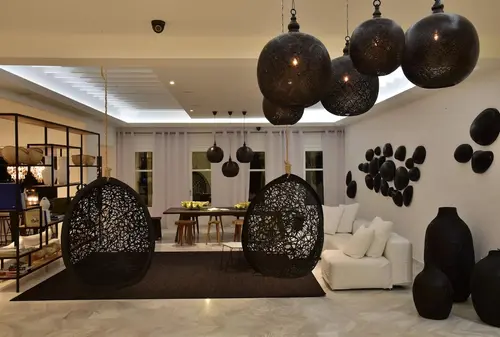 Hermes Mykonos Hotel, Lobby sitting area