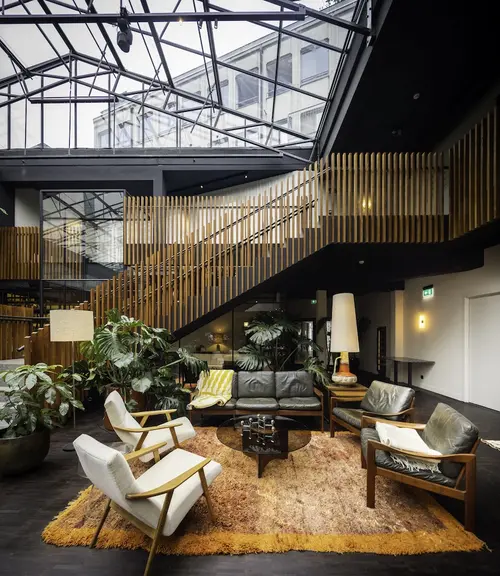 Yalo Urban Boutique Hotel Ghent, Lobby sitting area