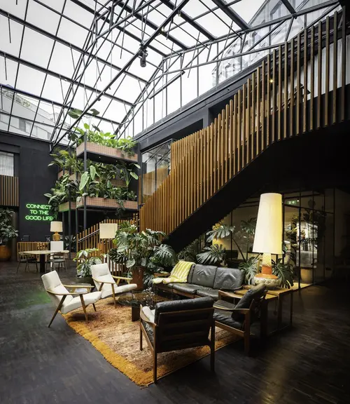 Yalo Urban Boutique Hotel Ghent, Lobby sitting area