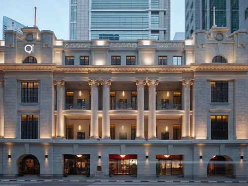 QT Singapore, Front of property